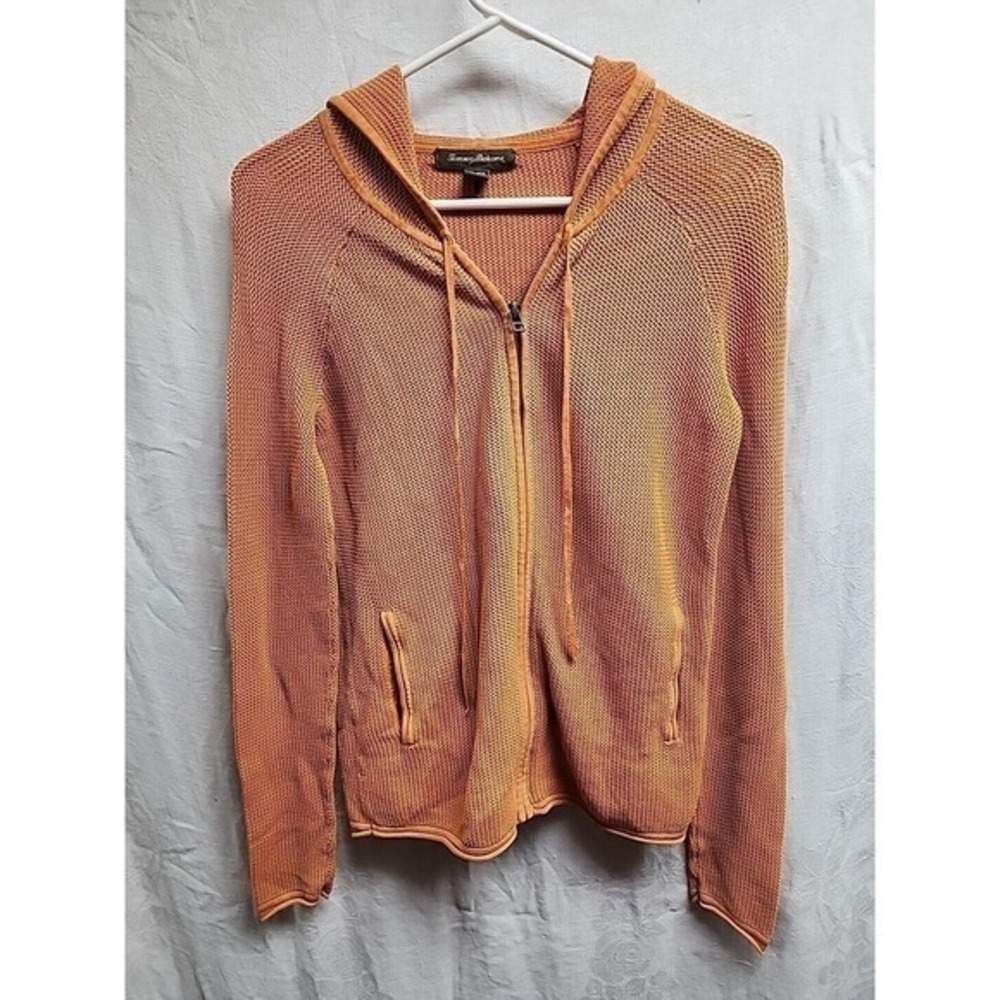 Tommy Bahama‎ waffle weave hoodie, womens, xs